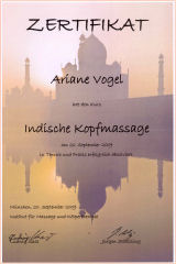 Indische Kopfmassage